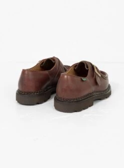 Paraboot Michael Bride Shoes Brown -Deals Curated Attire Store 30180314 Michael Bride Shoe Lisse Marron PARABOOT 3