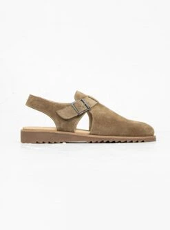 Paraboot Adriatic Suede Sandals Beige