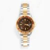 BRWN GMT 40 Diver Watch Brown, Gold & Silver