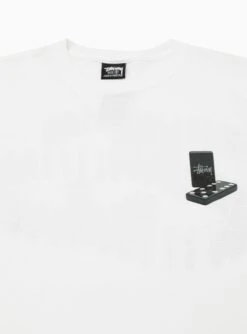 Stüssy Dominoes T-shirt White -Deals Curated Attire Store 30202665 DominoesT shirt White Stussy 3