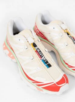 Salomon XT-6 Sneakers Shortbread, Poppy Red & Green Ash 7 Salomon XT-6 Sneakers Shortbread, Poppy Red & Green Ash -Deals Curated Attire Store 30207387 XT 6 Shortbread Poppy Red Green Ash SALOMON 4