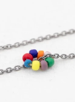 Regular Skull & Beads Pendant Necklace Silver -Deals Curated Attire Store 30239029 Regular Skull Beads Pendant Silver NORTH WORKS 3