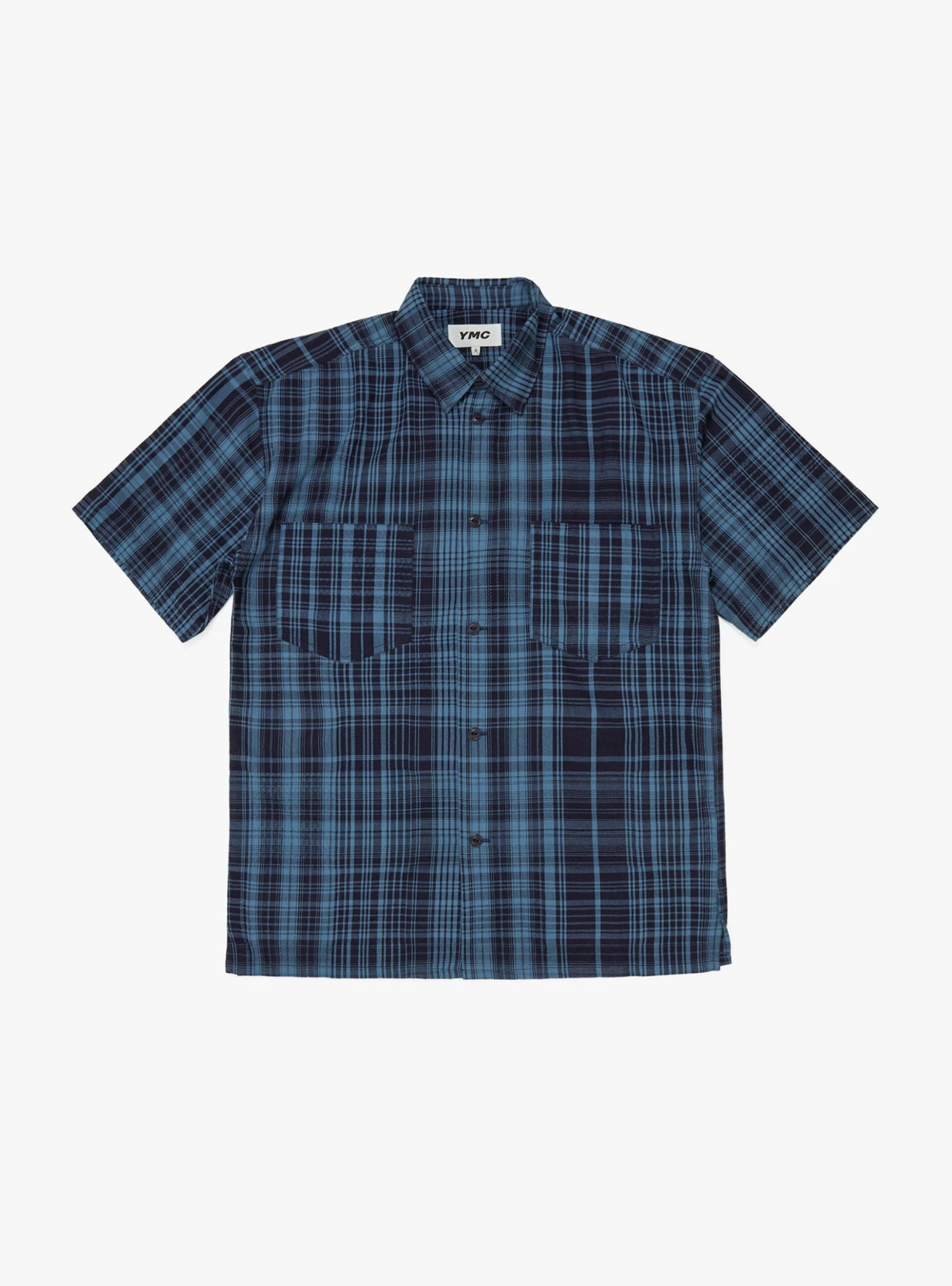 Mitchum Shirt Indigo Check 1 Mitchum Shirt Indigo Check