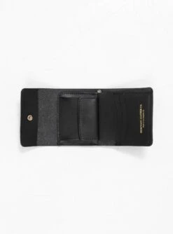 Tri-Fold Latigo Leather Wallet Black -Deals Curated Attire Store 30276772 Tri FoldLatigoLeatherWallet Black HeritageLeatherCompany 3