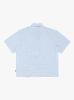 Stüssy Flat Bottom Crinkled Shirt Blue Check 6 Stüssy Flat Bottom Crinkled Shirt Blue Check -Deals Curated Attire Store 30276956 Flat Bottom Crinkled Shirt Blue Check Stussy 2