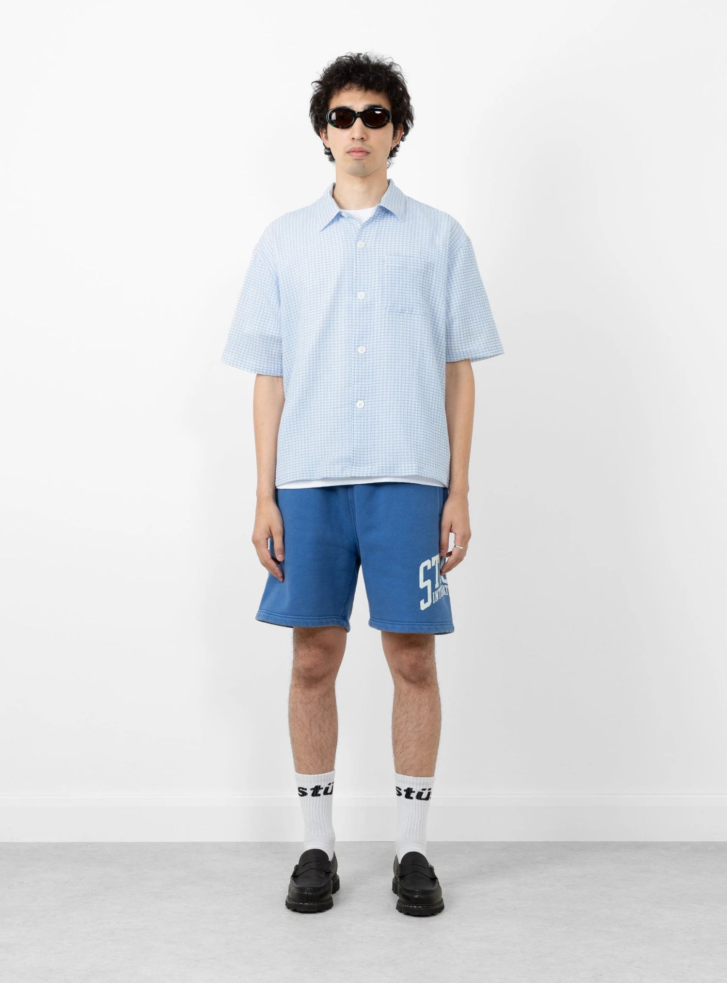 Stüssy Stussy Intl Short Blue 2 Stüssy Stussy Intl Short Blue - Image 2