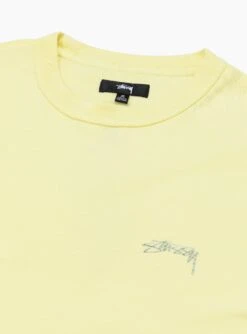 Stüssy Lazy SS Tee Yellow 6 Stüssy Lazy SS Tee Yellow -Deals Curated Attire Store 30277755 Lazy SS Tee Yellow Stussy 3