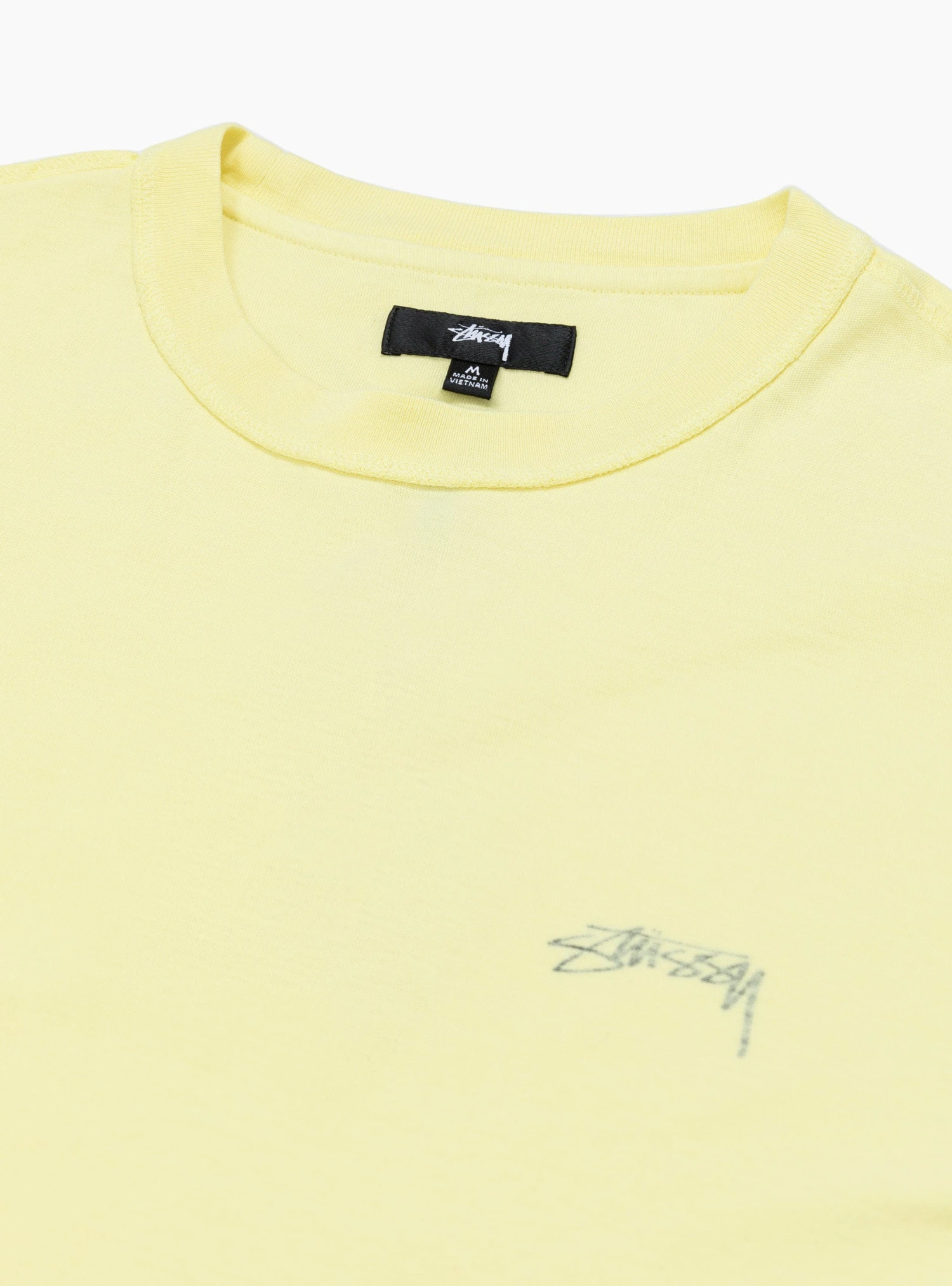 Stüssy Lazy SS Tee Yellow 3 Stüssy Lazy SS Tee Yellow - Image 3
