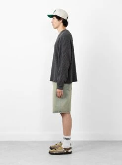 Stüssy Basic Stock LS Thermal Washed Black -Deals Curated Attire Store 30277830 Basic Stock LS Thermal Washed Black Stussy b