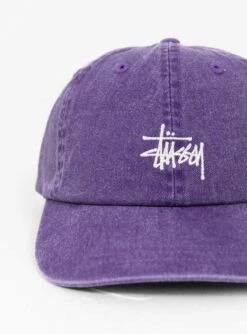 Stüssy Washed Basic Low Pro Cap Grape -Deals Curated Attire Store 30278455 WashedBasicLowProCap Grape Stussy 2