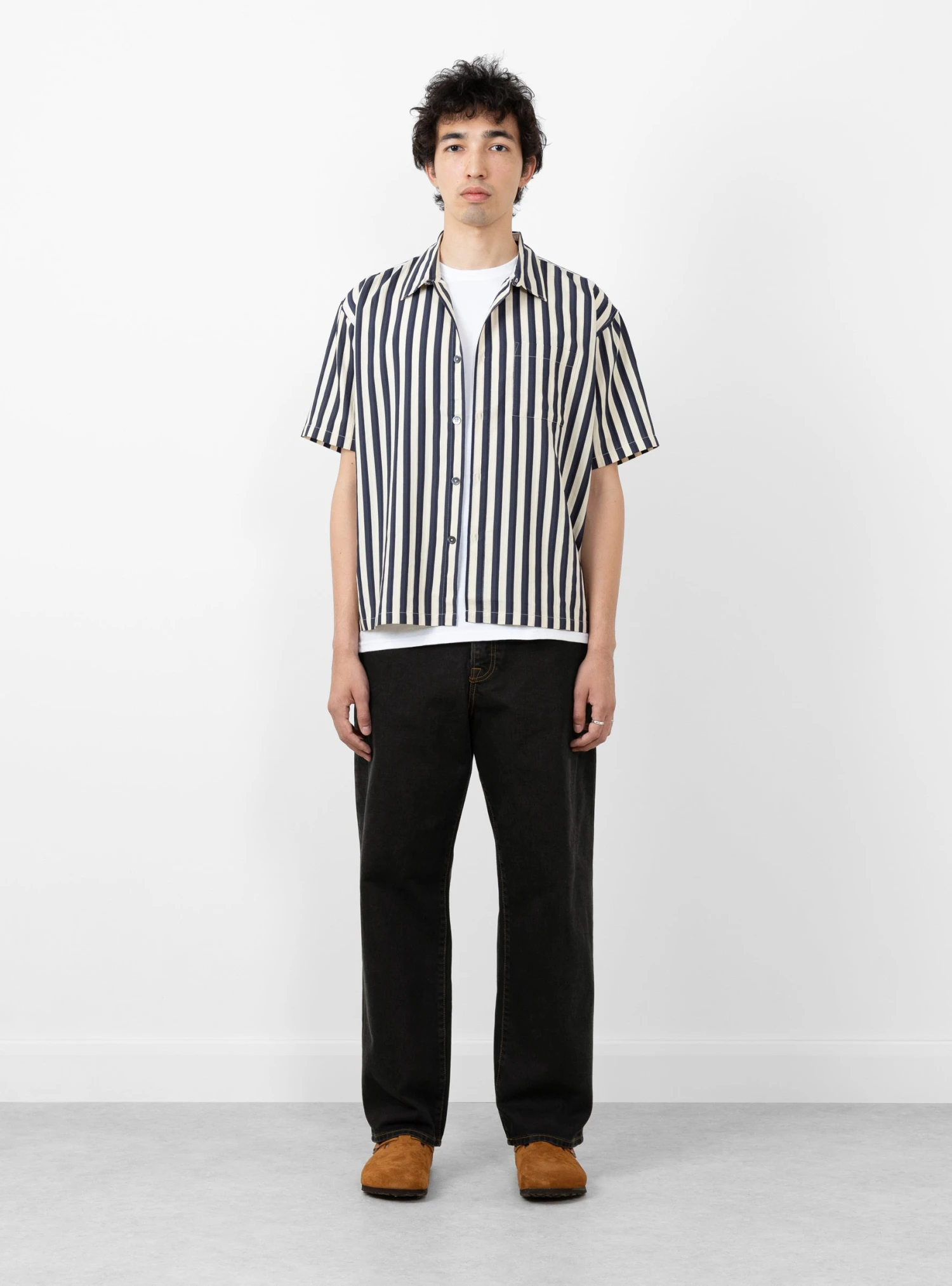 Stüssy Big Ol' Jean Denim Washed Black 2 Stüssy Big Ol' Jean Denim Washed Black - Image 2