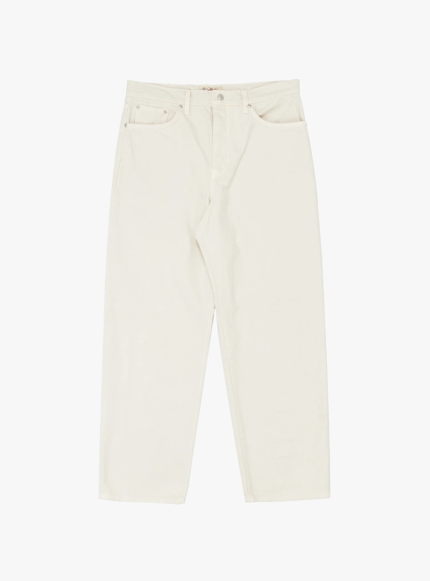 Stüssy Big Ol' Jean Washed Canvas Vintage Natural 1 Stüssy Big Ol' Jean Washed Canvas Vintage Natural