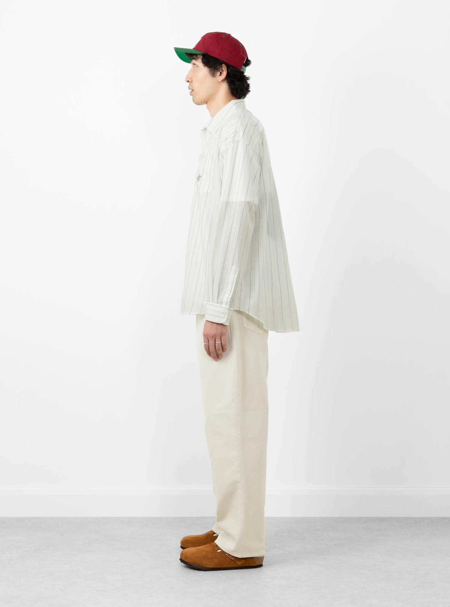 Stüssy Big Ol' Jean Washed Canvas Vintage Natural 4 Stüssy Big Ol' Jean Washed Canvas Vintage Natural - Image 4