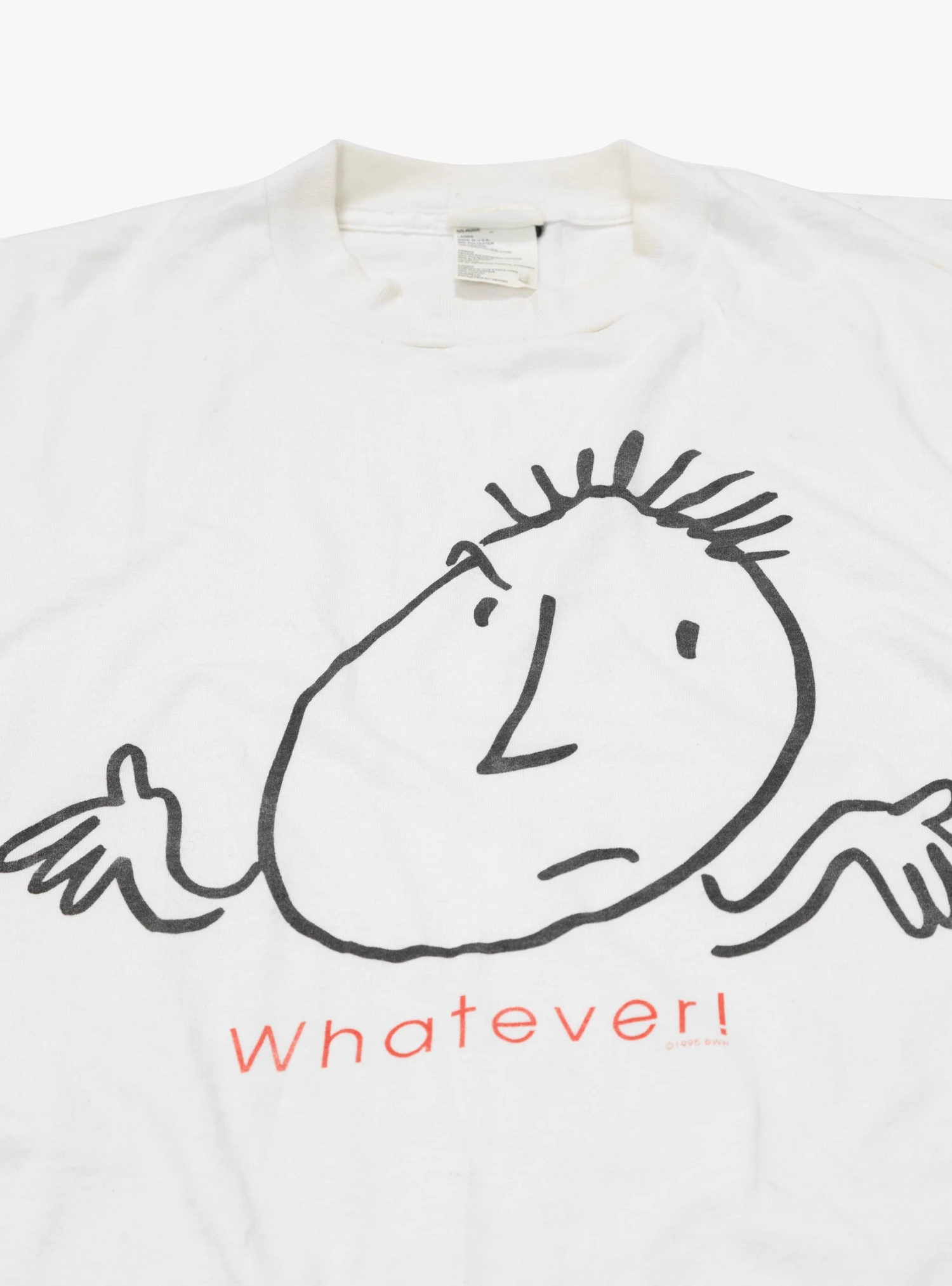'90s Whatever T-shirt White 2 '90s Whatever T-shirt White - Image 2
