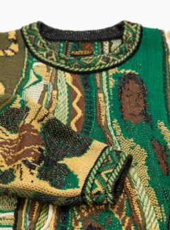 Rasta Gaudy 7G Knit Jumper Green -Deals Curated Attire Store 3J9A5835 1d886c40 2e6d 4d86 9176 55e571af7b82