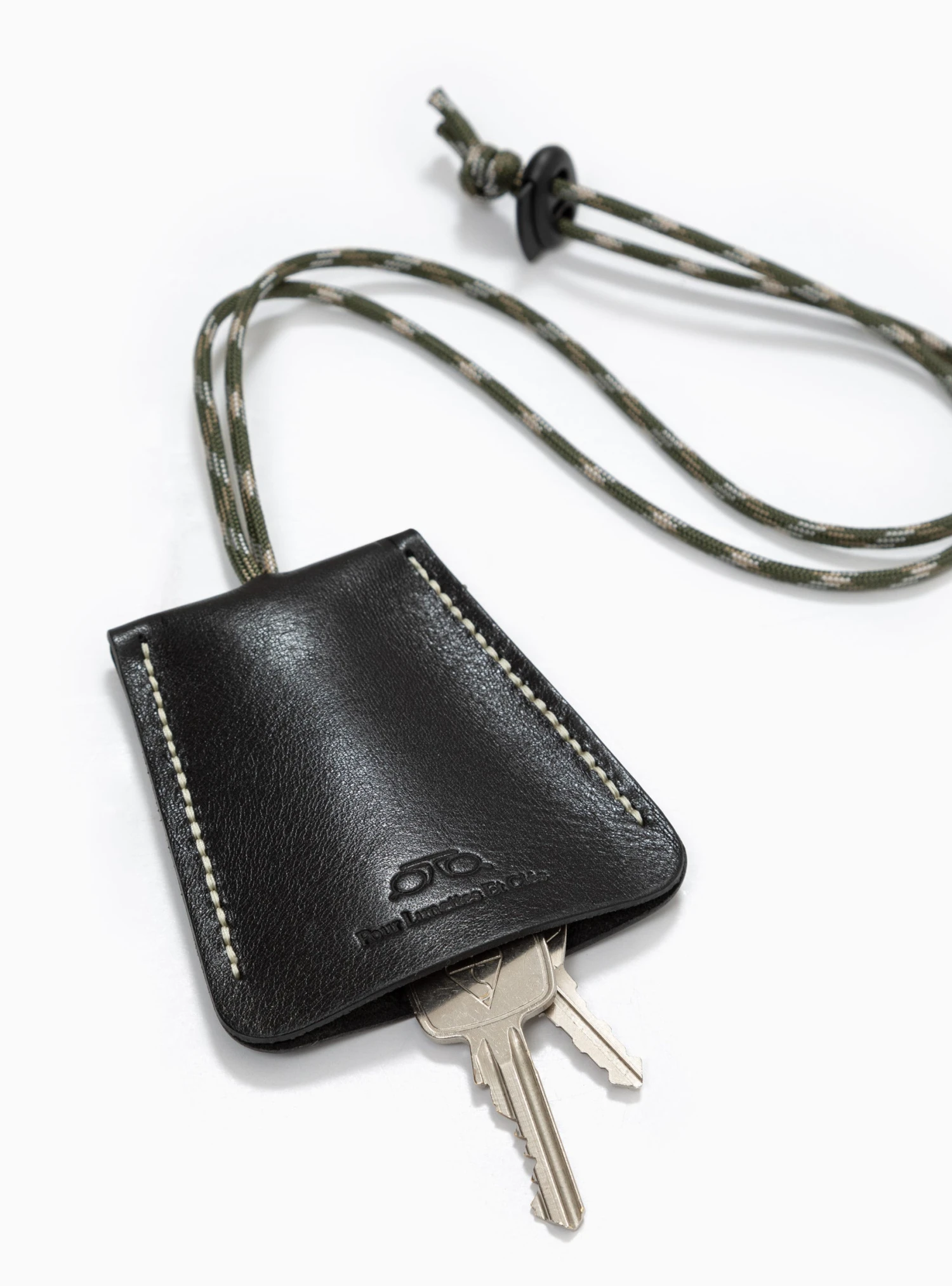 Leather Neck Pouch Green 5 Leather Neck Pouch Green - Image 5