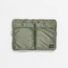 TANKER Document Case - Sage Green