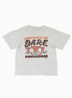 '90s D.A.R.E. XXL T-shirt Grey