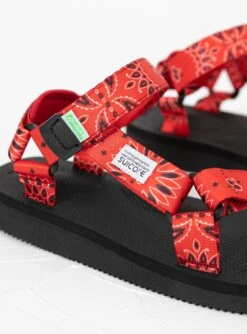 Suicoke DEPA Cab Sandals PT02 Red -Deals Curated Attire Store 8B7A7640
