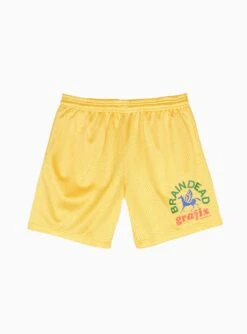 Grafix Team Shorts Yellow