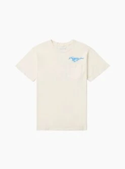 Mustang Cross T-Shirt Bone