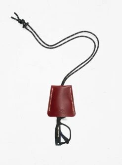 Leather Neck Pouch Navy -Deals Curated Attire Store Inuse d2592903 ef6b 4f7c a554 333199bac378