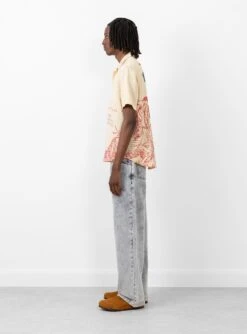 Loyalty Camp Shirt Ivory -Deals Curated Attire Store LOYALTY CAMP SHIRT BONE b