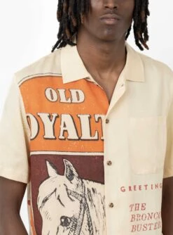 Loyalty Camp Shirt Ivory -Deals Curated Attire Store LOYALTY CAMP SHIRT BONE c