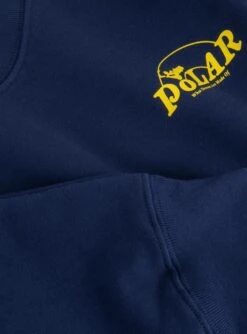 Deals Curated Attire Store -Deals Curated Attire Store Polar Skate Co SU24 Dave Crewneck Dreams DkBlu 3