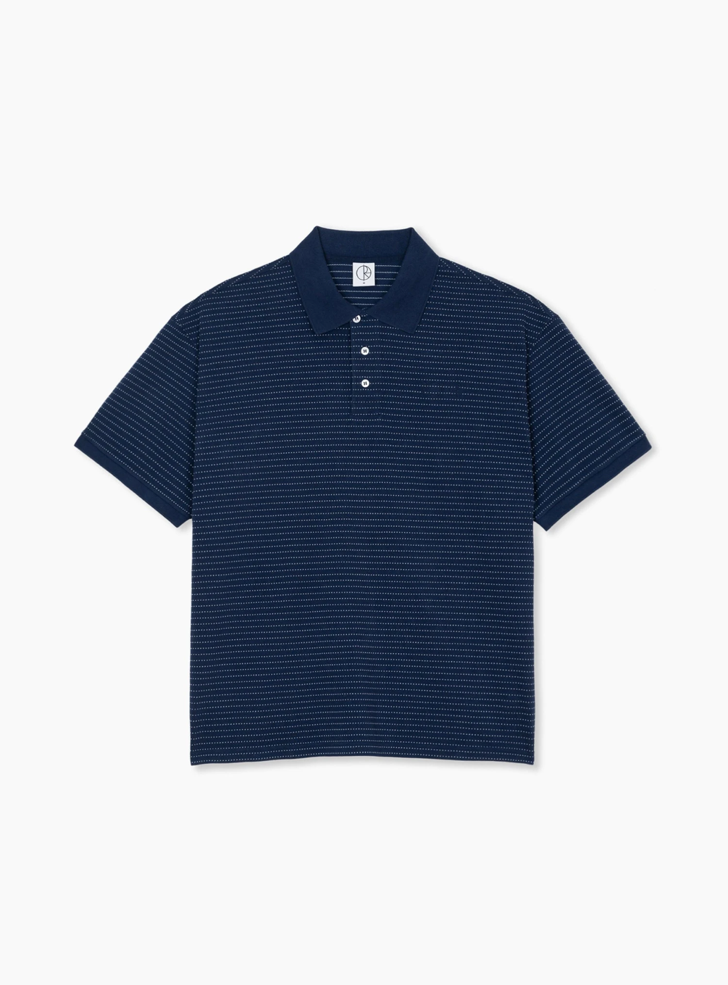 Polar Skate Co Surf Polo Shirt Dark Blue 1 Polar Skate Co Surf Polo Shirt Dark Blue